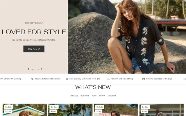 The Momentium shop
